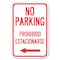 Signmission No Parking-Prohibido Estacionarse Heavy-Gauge Aluminum Sign, 12" x 18", A-1218-23797 A-1218-23797 - alternate 1